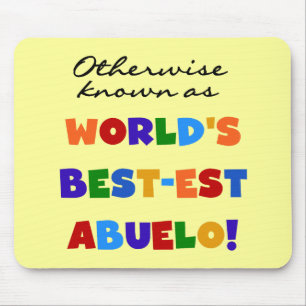 Alfombrilla De Ratón Conocido Como El Mejor Abuelo