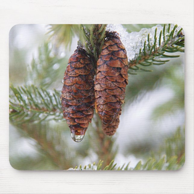 Alfombrilla De Ratón Conos esmaltados (Frente)
