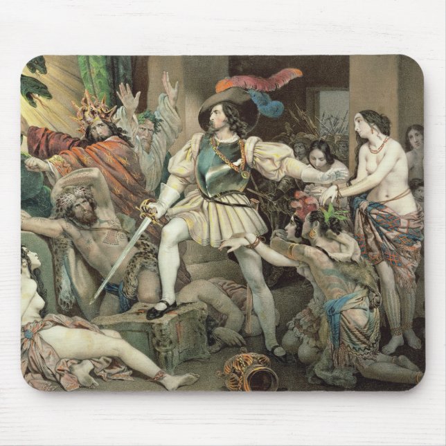 Alfombrilla De Ratón Conquista de México (Frente)