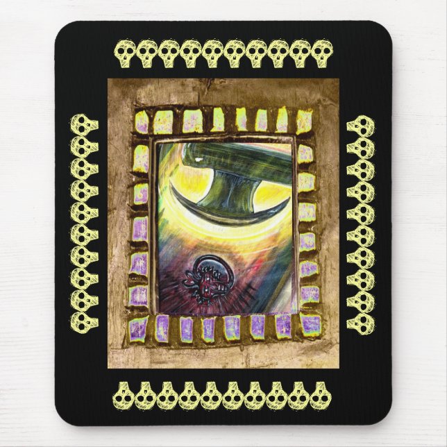 Alfombrilla De Ratón Conquista sobre el mal (Frente)