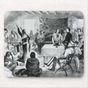 Alfombrilla De Ratón Consejo de Bull de sentada, 1877