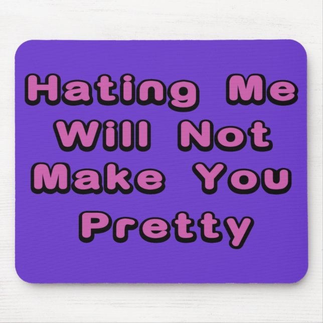 Alfombrilla De Ratón Consiga su odio encendido (Frente)