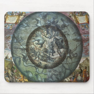 Alfombrilla De Ratón Constelación del Norte Vintage Astronomía Celeste