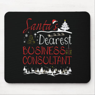 Alfombrilla De Ratón Consultor de negocios Xmas Job Cute Navidades