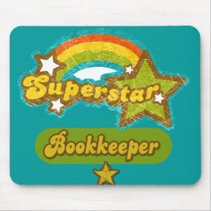 Alfombrilla De Ratón Contable de la superestrella