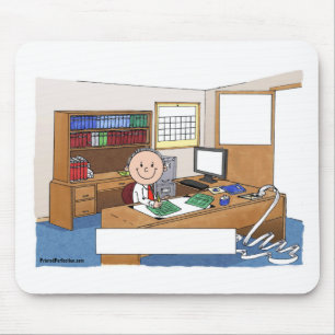 Alfombrilla De Ratón Contador, hombre - Regalo Personalizado personaliz