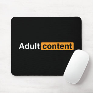Alfombrilla De Ratón Contenido para adultos Humor para adultos Camiseta
