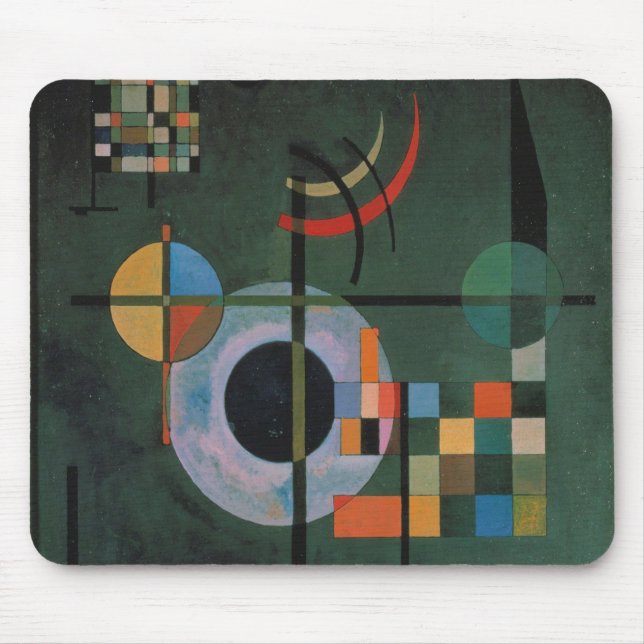 Alfombrilla De Ratón Contrapesos de Vasily Kandinsky (Frente)