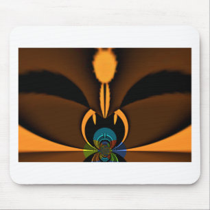 Alfombrilla De Ratón Contraste de color abstracto de arte Imprimir