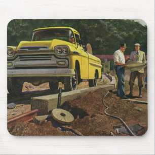 Alfombrilla De Ratón Contratista de construcción de arquitecto de negoc