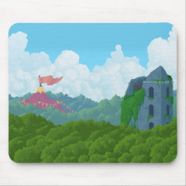 Alfombrilla De Ratón Control cristalino - sobre los árboles Mousepad