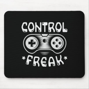 Alfombrilla De Ratón Control Freak - Divertido jugador de videojuegos