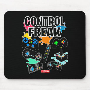 Alfombrilla De Ratón Control Freak - Video Game Gamer Fun