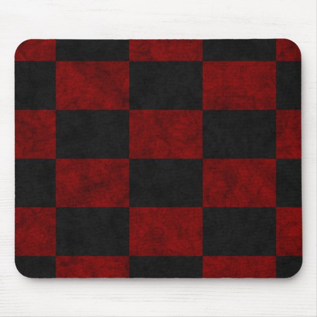 Alfombrilla De Ratón control negro rojo (Frente)