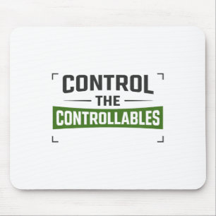 Alfombrilla De Ratón Controla lo Controlable Motivación Fútbol 