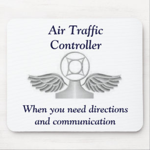Alfombrilla De Ratón Controlador aéreo Mousepad