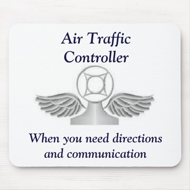 Alfombrilla De Ratón Controlador aéreo Mousepad (Frente)