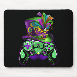 Alfombrilla De Ratón Controlador de juegos Mardi Gras Gamers Niños Chic