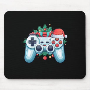 Alfombrilla De Ratón Controlador de juegos Santa Hat Navidades Gaming X