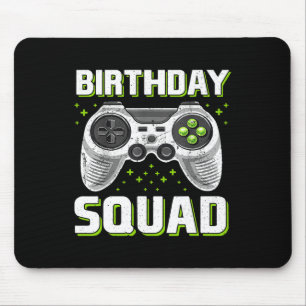 Alfombrilla De Ratón Controlador De Videojuegos De Cumpleaños Squad Par
