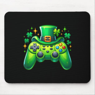 Alfombrilla De Ratón Controlador de videojuegos Día de San Patricio Jug