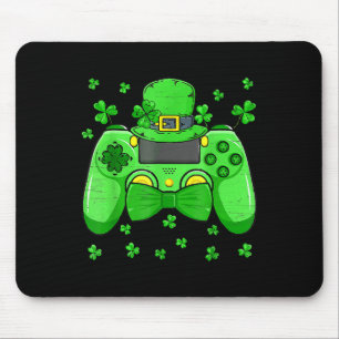 Alfombrilla De Ratón Controlador de videojuegos irlandés Bow Tie St Pat