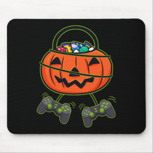 Alfombrilla De Ratón Controladoras de la canasta de halloween Jack O La