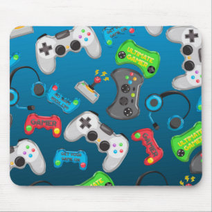 Alfombrilla De Ratón Controles de Videojuegos Diversión de Jugador Colo