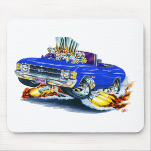 Alfombrilla De Ratón Convertible azul 1971-72 de Chevelle