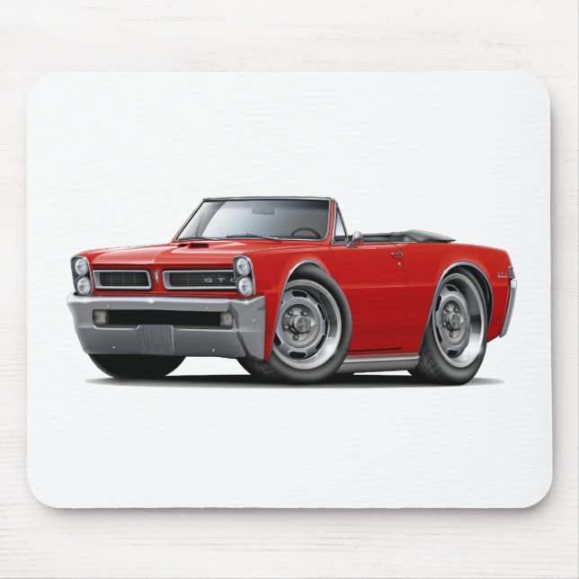 Alfombrilla De Ratón Convertible rojo de 1965 GTO (Frente)