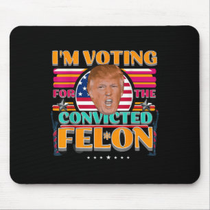 Alfombrilla De Ratón Convic el voto de Donald Trump en las elecciones e