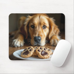 Alfombrilla De Ratón Cookies de Golden Retriever