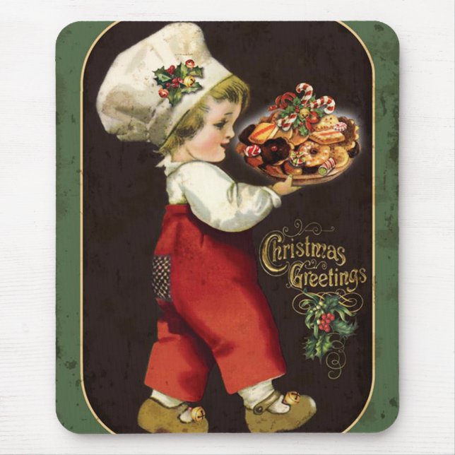 Alfombrilla De Ratón Cookies de navidades (Frente)