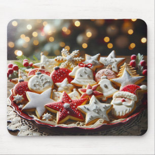 Alfombrilla De Ratón Cookies de Navidades de moda