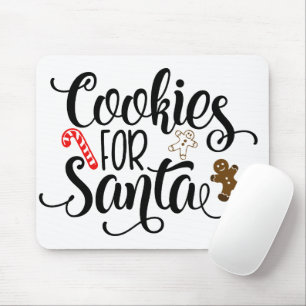 Alfombrilla De Ratón Cookies para Navidades de Santa Fun