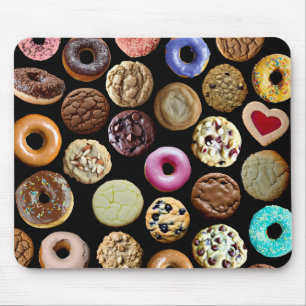 Alfombrilla De Ratón Cookies y Doughnut