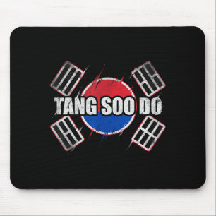 Alfombrilla De Ratón Cool Do Artes Marciales Silueta Tang Soo