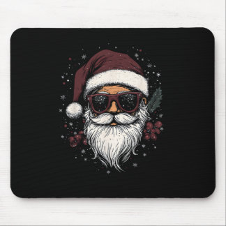 Alfombrilla De Ratón Cool Santa with Sunglasses Christmas
