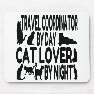 Alfombrilla De Ratón Coordinador de viajes de Cat Lover