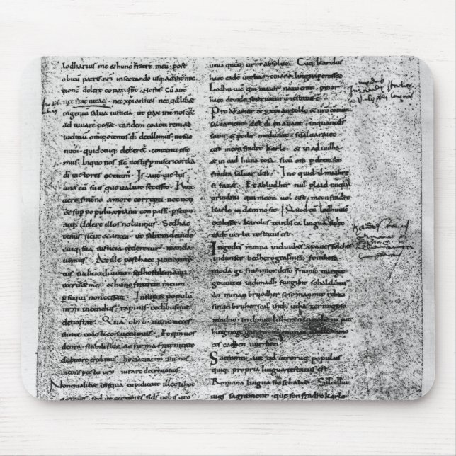 Alfombrilla De Ratón Copia del facsímil (Frente)