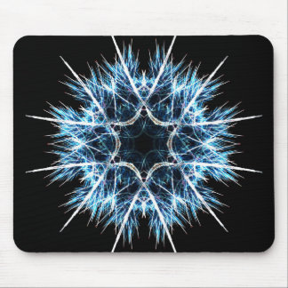 Alfombrilla De Ratón Copo de nieve del fractal