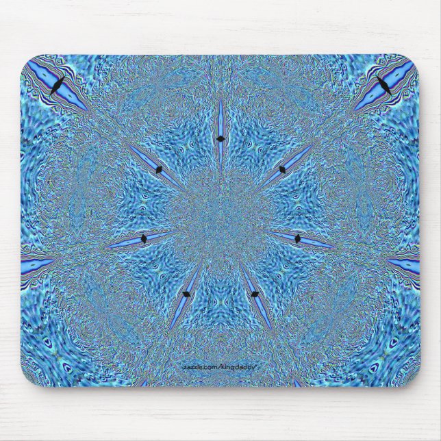 Alfombrilla De Ratón Copo de nieve Mousepad (Frente)