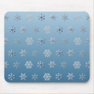 Alfombrilla De Ratón Copos de nieve