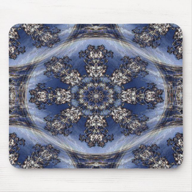 Alfombrilla De Ratón Copos de nieve...... (Frente)