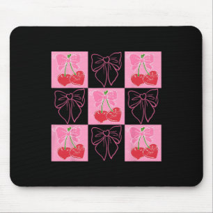 Alfombrilla De Ratón Coqueta de Cereza Verificada Te Amo Mucho Cereza