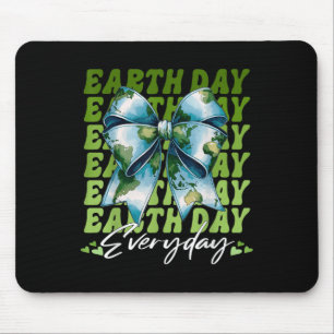 Alfombrilla De Ratón Coquette Bow Earth Day Everyday 2025