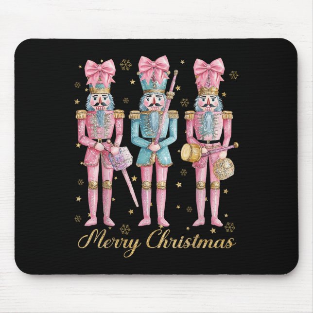 Alfombrilla De Ratón Coquette Nk Bow Xmas Ho (Frente)