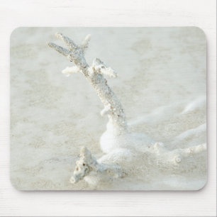 Alfombrilla De Ratón Coral único en la playa