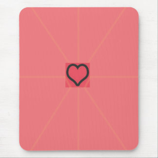 Alfombrilla de ratón corazón