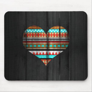 Alfombrilla De Ratón Corazón azteca